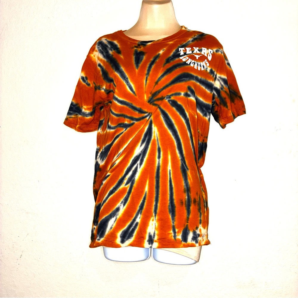 🔥🔥 UT Longhorns Tie-Dye T-Shirt